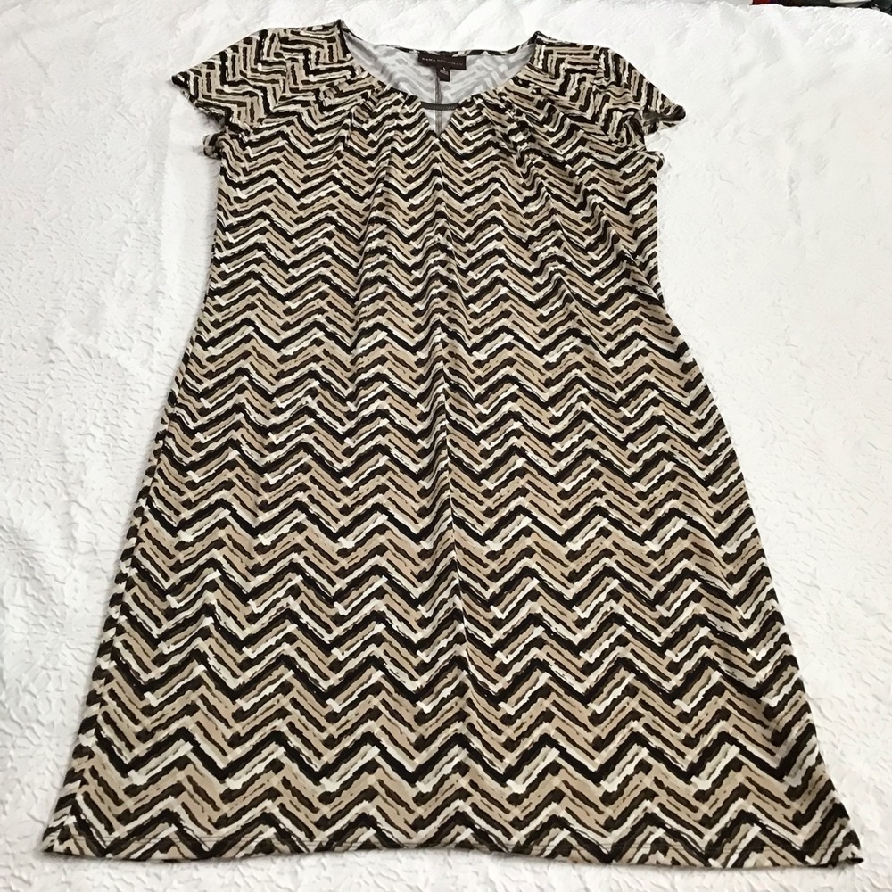 DANA BUCHMAN Shift Midi Dress